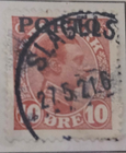 Stamp Denmark 1921 Postage Due J4 used