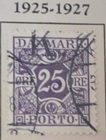 Stamp Denmark 1925-27 Postage Due J14 used