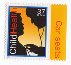 Scott #3938 Child Health "car seats" Single Stamp - MNH