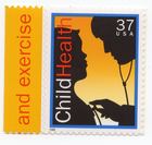 Scott #3938 Child Health "exercise" Single Stamp - MNH