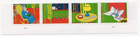 Scott #6002 Goodnight Moon Plate Block (Strip) of 4 Forever Stamps - MNH Bottom
