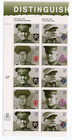 Scott #3964a (3961-3964) Distinguished Marines Plate Block of 10 Stamps - MNH