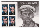 Scott #3911 Henry Fonda Legends of Hollywood Title Plate Block of 4 Stamps - MNH