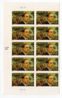 Scott #3904 Robert Penn Warren Plate Block of 10 Stamps - MNH Left
