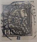 Stamp Sweden 1921 #196 used