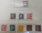 Stamp Sweden 1921-23 #145, 147, 149, 167, 170-171, 174, 178, 190 used