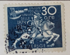 Stamp Sweden 1924 #218 used