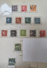 Stamp Sweden 1925 #119, 132, 152, 156, 168, 175, 179, 186-188 used