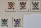 Stamp Sweden 1918 Semi-Postal #B22-B26 used