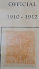 Stamp Sweden 1910-12 Official #O29 MH