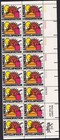 Scott #1724a (1723-24) Energy Conservation Plate Block of 16 Stamps - MNH