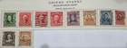 Stamp US 1902-03 per 12 #300-307 used (#301 carmine deep, bright & rose)