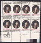 Scott #1789 John Paul Jones (UVA) Zip Block of 8 Stamps - MNH LL