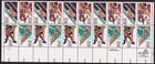 Scott #2085a Summer Olympics (Boxing) Plate Block of 20 Stamps - MNH