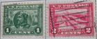 Scott 1914-15 Panama-Pacific Exposition Issue #401 & 402 used