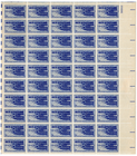 Scott #1092 Oklahoma Arrow & Atom Diagram Sheet of 50 Stamps - MNH P#25686 UR