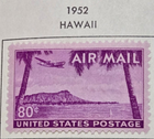 Scott Air Mail 1952 Hawaii #C46 MH