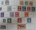 Stamp Algeria 1924-27 17 stamps, mix of MH and used