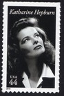 Scott #4461 Katherine Hepburn (Legends of Hollywood) Single Stamp - MNH