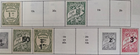 Stamp Algeria 1926 Postage Due #J8, J12, J18, J20, J22 MH