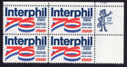 Scott #1632 Interphil Zip Block of 4 Stamps - MNH