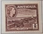 Stamp Antigua #107 MH & #145 used