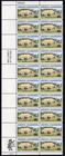 Scott #1505 Rural America Plate Block of 20 Stamps - MNH P#35508 UL