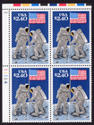 Scott #2419 Moon Landing Plate Block of 4 Stamps - MNH P#11114-1 UL