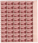 Scott #944 Kearney Expedition Santa Fe Full Sheet of 50 Stamps - MNH P#23511 UR