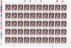 Scott #2871 Madonna & Child (Sirani) Sheet of 50 Stamps - MNH P#1111-1