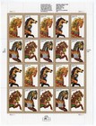 Scott #2979a (2976-79) Carousel Horses Full Sheet of 20 Stamps - MNH