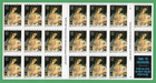 Scott #3112a MADONNA & CHILD (Matteis) Booklet of 20 Stamps - MNH P#5656-2