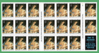 Scott #3112a MADONNA & CHILD (Matteis) Booklet of 20 Stamps - MNH P#2323-1
