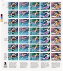Scott #2615a (2611-15) 29¢ Winter Olympics Full Sheet of 35 Stamps - MNH