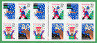 Scott #2802a Christmas Greetings (Snowman) Booklet of 12 Stamps MNH P#V2222112