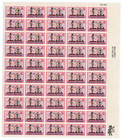 Scott #c86 De Forest Audions Electronics Sheet of 50 Stamps MNH P#34192 UR