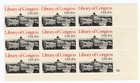 Scott #2004 Library of Congress Plate Block of 9 Stamps - MNH P#3 LR