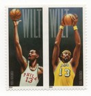 Scott #4951 Wilt Chamberlain Pair of Forever Stamps - MNH Philly 1st