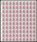 Scott #2177b Buffalo Bill Cody Sheet of 100 Stamps - MNH P#2 LL XF