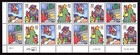Scott #3111a (3108-11) Christmas Family Scenes Plate Block of 16 Stamps - MNH LL