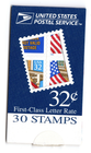 Scott #BK227 Flag over Porch Makeshift Vending Booklet Of 30 Stamps - MNH 3634X