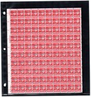 Scott #c79b Precancel Airmail Winged Envelope Sheet of 100 Stamps - MNH Vario