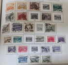 Stamp Austria 1925-32 set of 23 used