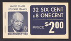Scott #BK119 Eisenhower Jefferson Booklet of 40 Stamps - MNH Dull Gum