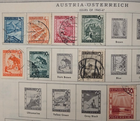 Stamp Austria 1945-47 #455-458, 460-461, 467, 485, 489, 506 used