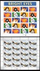 Scott #3234a-3235 Bright Eyes Klondike Gold Rush Sheet of 20 Stamps - MNH