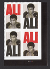 Scott #6051b (6050) Muhammad Ali Plate Block of 4 Forever Stamps - MNH LR