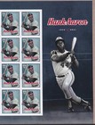 Scott #5908 Hank Aaron Title Plate Block of 8 Forever Stamps - MNH UV
