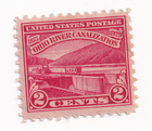Scott #681 Ohio River Canalization Single Stamp - MH #6