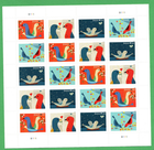 Scott #6049a (6046) Love Birds Sheet of 20 Forever Stamps - MNH 2026